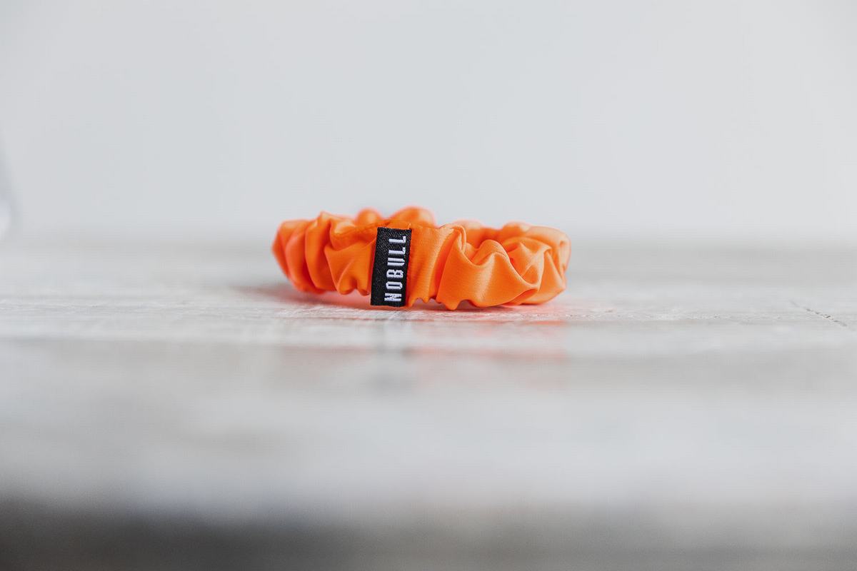 Nobull Scrunchie Neon Men's Scrunchie Orange | Australia (YM9103)